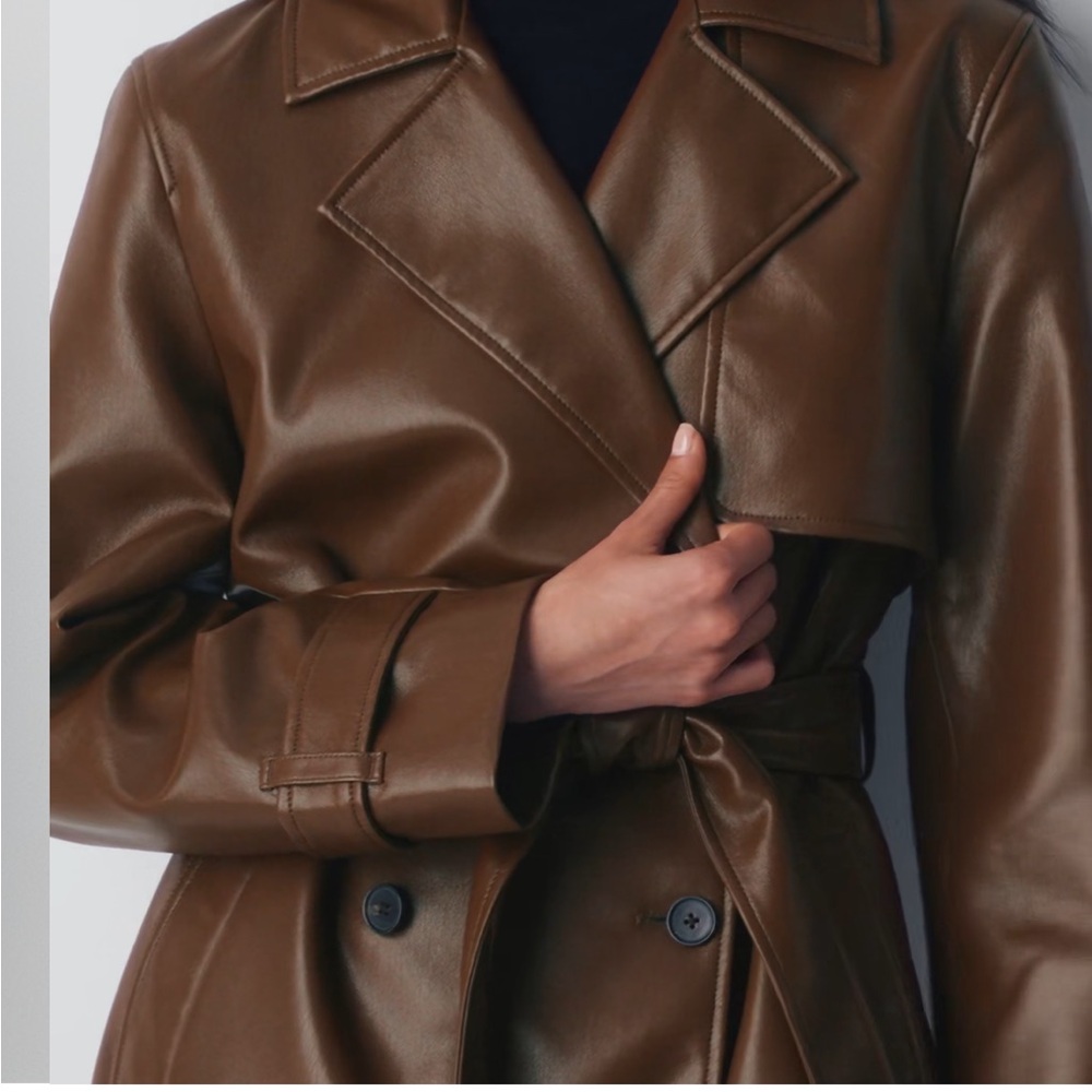 Babaton Tabloid Trench Coat - Picture 4 of 8